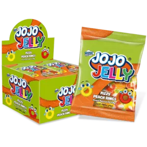 JoJo Jelly Fizzy Peach Rings 20g x 170st