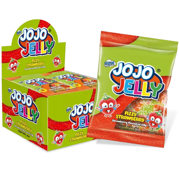 JoJo Jelly Fizzy Strawberry 20g x 170st
