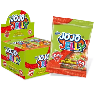 JoJo Jelly Fizzy Strawberry 20g x 170st