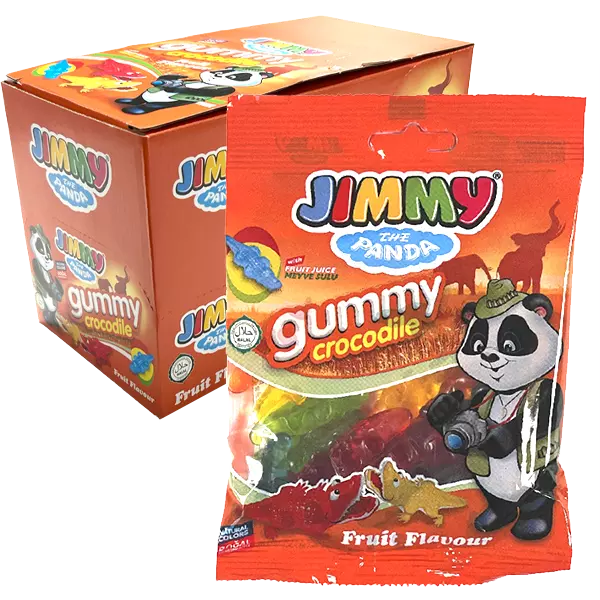 Jellioo Crocodile 80g x 12st