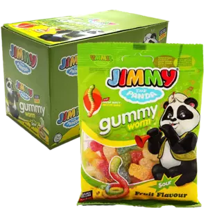 Jellioo Sour Worm 80g x 12st