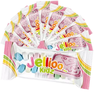 10st - Jellioo Godisarmband Klocka 15g