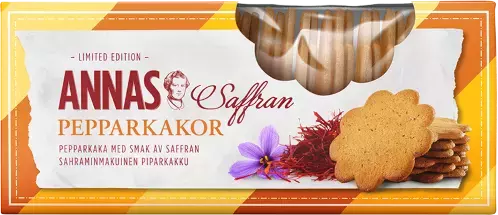 Annas Pepparkakor Saffran 150g