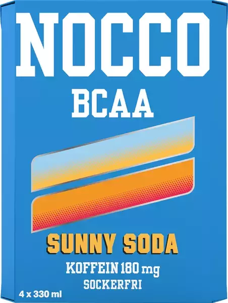 Nocco Sunny Soda 33cl 4-pack