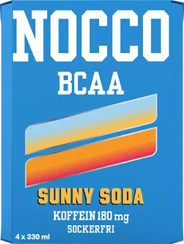 Nocco Sunny Soda 33cl 4-pack
