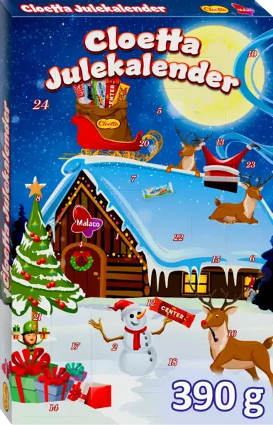 Cloetta Favorit Kalender 390g