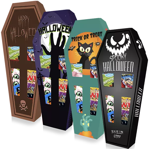 4st - Godiskistor till Halloween 185g