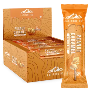 Latitude 65 Bar Peanut Caramel 54gx12st