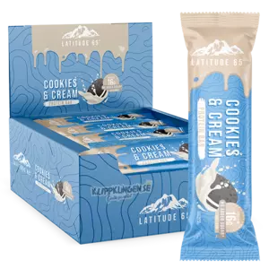 Latitude 65 Bar Cookies & Cream 54gx12st