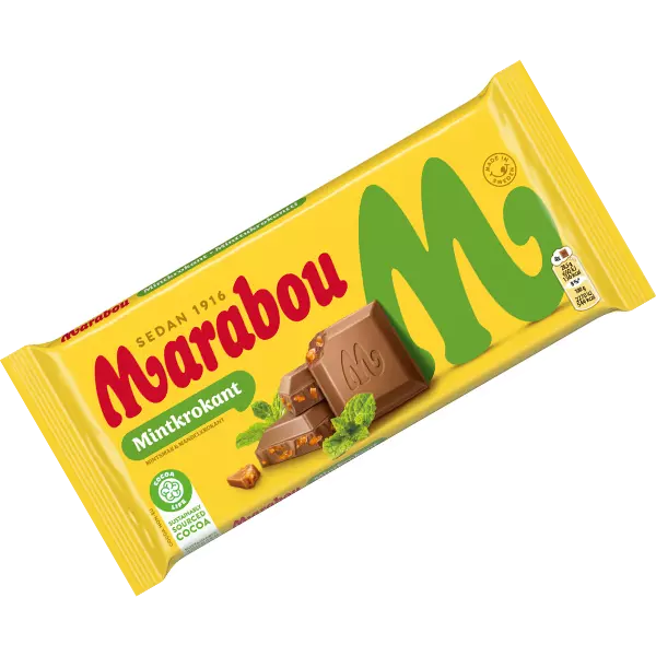 Marabou Mintkrokant 200g