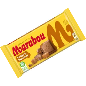 Marabou Fudge & Havssalt 185g