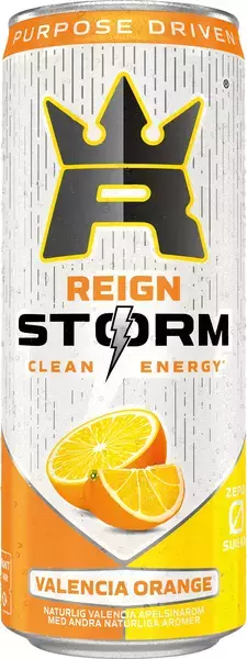 Reign Storm Valencia Orange 355ml