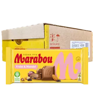 Marabou Frukt & Mandel 200g x15