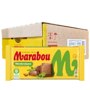 Marabou Mintkrokant 200g x15