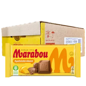 Marabou Apelsinkrokant 200g x15