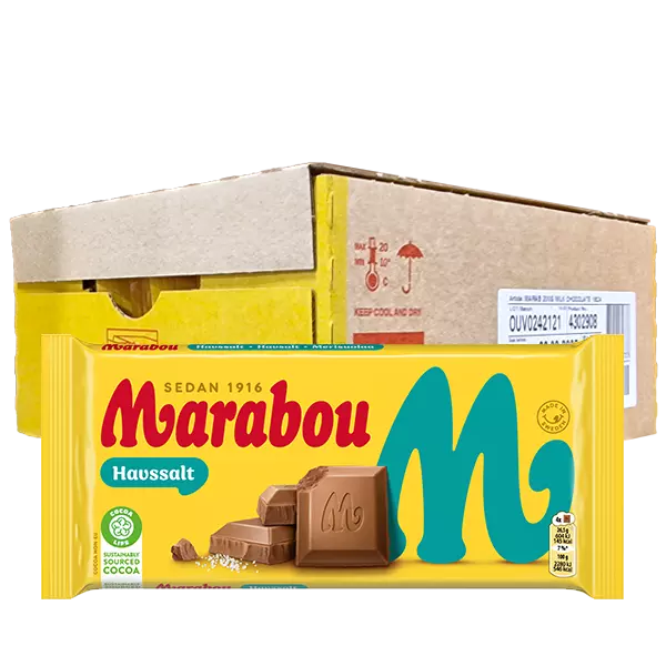 Marabou Havssalt 185g x17