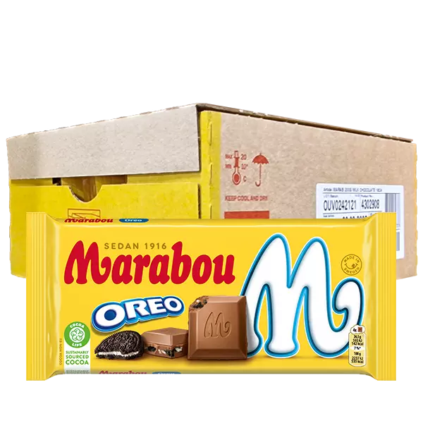 Marabou Mjölkchoklad Oreo 185g x16