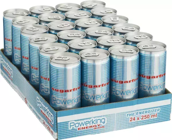 Powerking  Energy Sockerfri 24st x 25cl