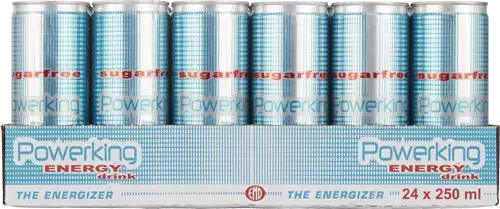 Powerking  Energy Sockerfri 24st x 25cl