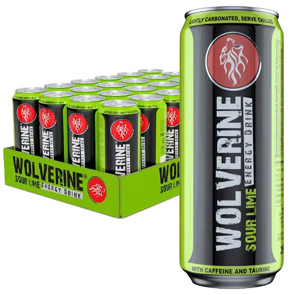 Wolverine Sour Lime 25cl x 24st