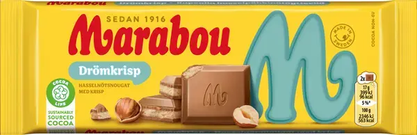 5st - Marabou Drömkrisp 100g