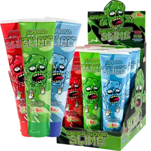 Inferno Mega Sour Slime 120g x 12st