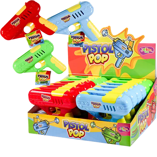 Jellioo Pistol Pop 10g x 12st