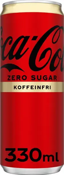 Coca Cola Zero Koffeinfri 33cl x 20st