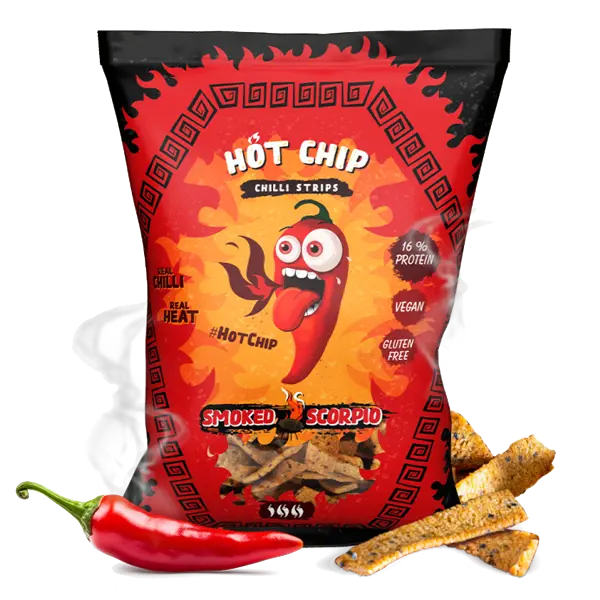Hot Chip Chili Strips Smoked Scorpio 80g