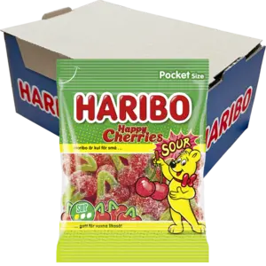 Haribo Happy Cherries Sour 75g x 20st
