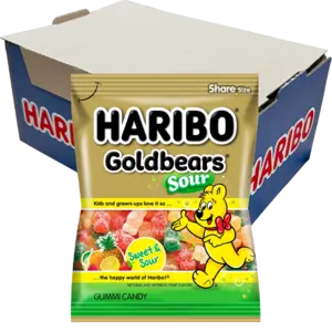Haribo Sour Goldbears 70g x 24st