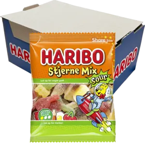 Haribo Stjärn Mix Sur 150g x 14st