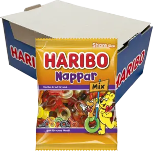 Haribo Nappar Mix 170g x 16st