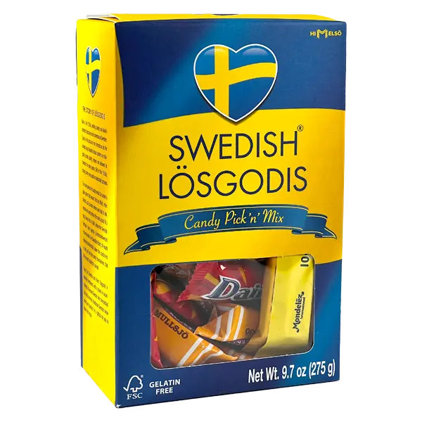 Swedish Candy Lösgodis 275g