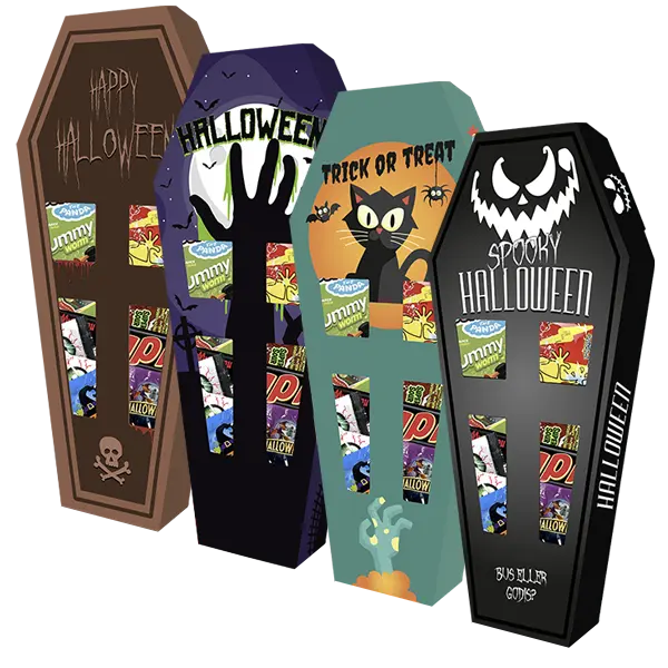 4st - Godiskistor till Halloween 185g