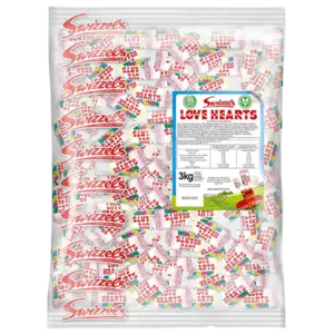 Swizzels Love Hearts 3kg