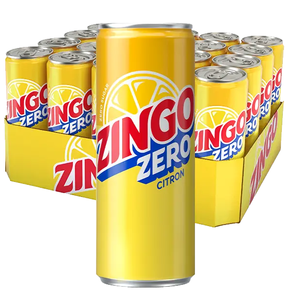Zingo Citron Sockerfri 20st x 33cl