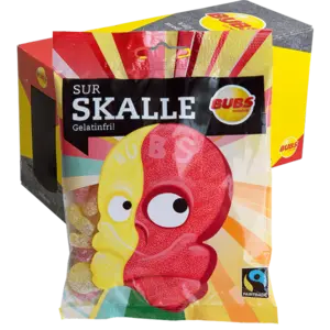 Bubs Surskallar Gele 90g x 16st