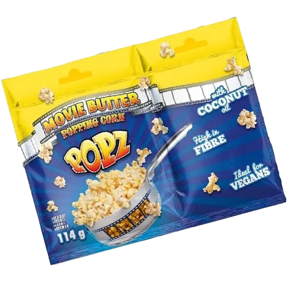 Popz Popcornkit Movie Butter 114g