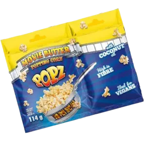 Popz Popcornkit Movie Butter 114g