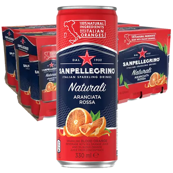 San Pellegrino Aranciata Rosso 33cl x 24