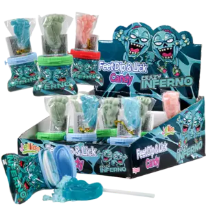 Jellioo Inferno Feet Dip&Lick 33g x 12st