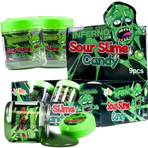 Jellioo Inferno Sour Slime 100g x 9st
