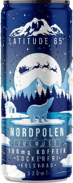 Latitude 65 Nordpolen Julmust 33cl x 24