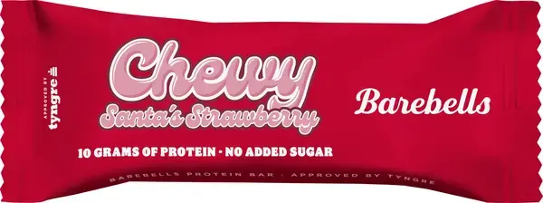 Barebells Chewy Santa Strawberry 40g