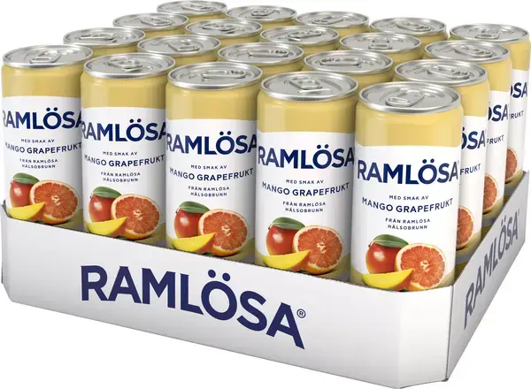 Ramlösa Mango Grapefrukt 33 cl x 20 st