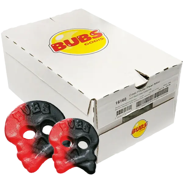 Bubs Hallon/lakritsskalle 4kg