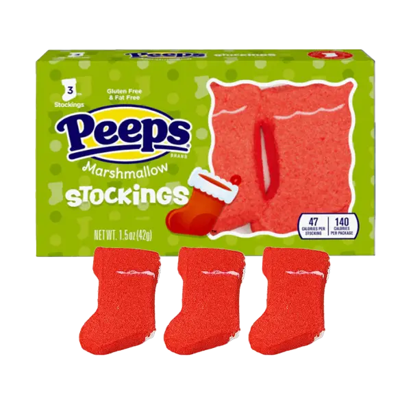 Peeps Marshmallow Stockings 42g
