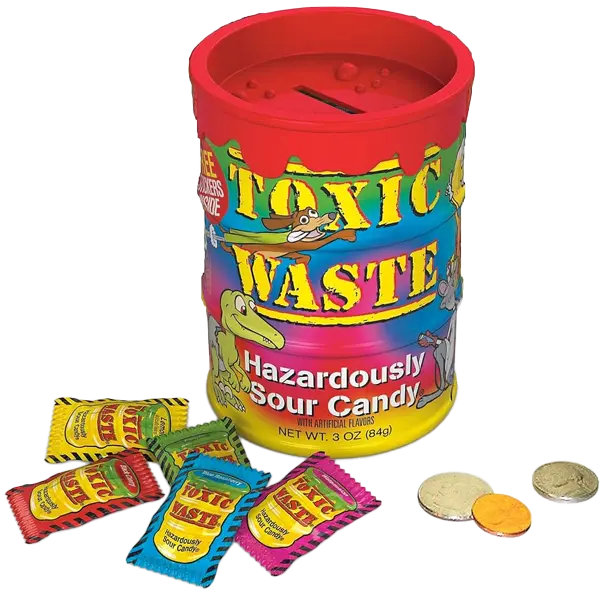 Toxic Waste Money Bank Tie-Dye 84g