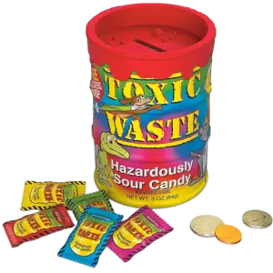Toxic Waste Money Bank Tie-Dye 84g